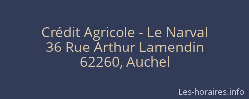 Crédit Agricole - Le Narval