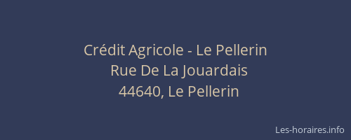 Crédit Agricole - Le Pellerin