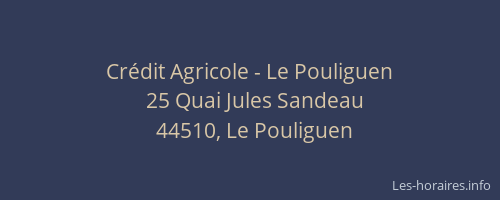 Crédit Agricole - Le Pouliguen