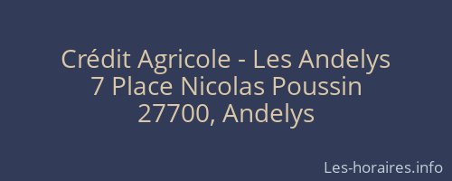 Crédit Agricole - Les Andelys