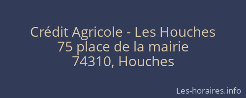 Crédit Agricole - Les Houches
