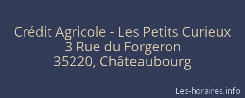 Crédit Agricole - Les Petits Curieux