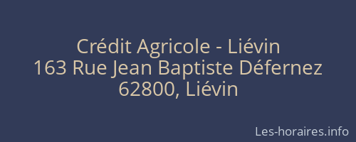 Crédit Agricole - Liévin