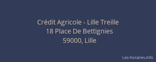 Crédit Agricole - Lille Treille