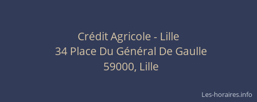 Crédit Agricole - Lille