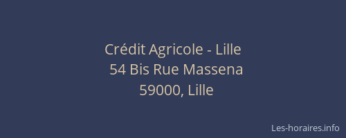 Crédit Agricole - Lille