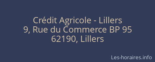 Crédit Agricole - Lillers