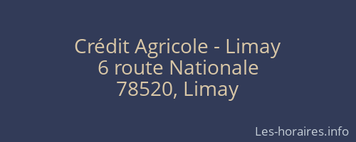 Crédit Agricole - Limay
