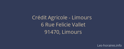 Crédit Agricole - Limours