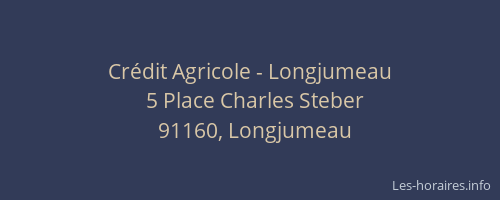 Crédit Agricole - Longjumeau