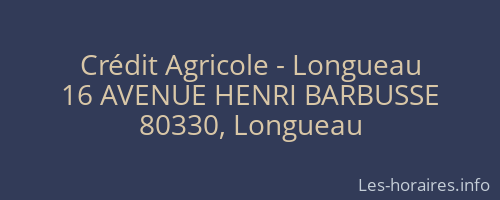 Crédit Agricole - Longueau