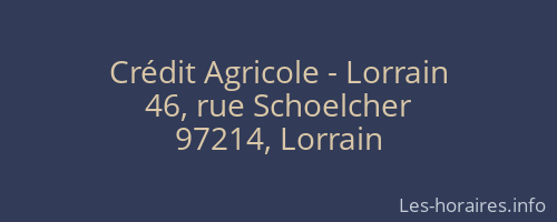 Crédit Agricole - Lorrain