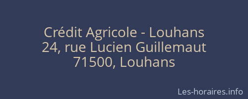 Crédit Agricole - Louhans