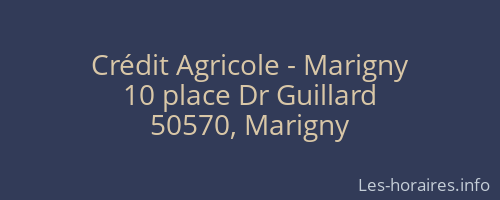 Crédit Agricole - Marigny