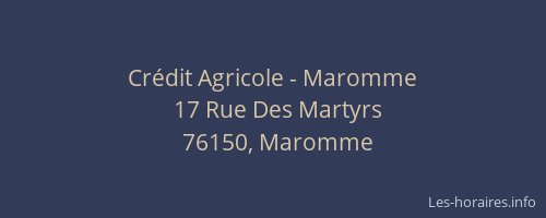 Crédit Agricole - Maromme