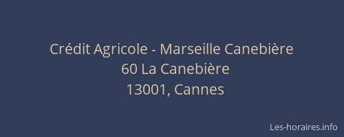 Crédit Agricole - Marseille Canebière