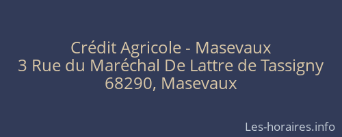 Crédit Agricole - Masevaux
