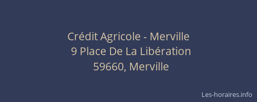 Crédit Agricole - Merville