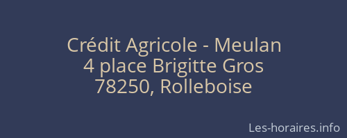 Crédit Agricole - Meulan