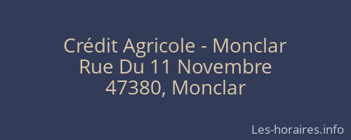 Crédit Agricole - Monclar
