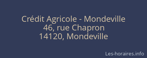 Crédit Agricole - Mondeville