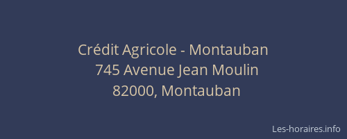 Crédit Agricole - Montauban