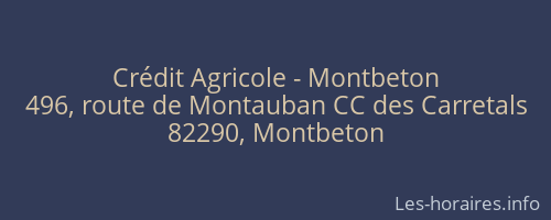 Crédit Agricole - Montbeton