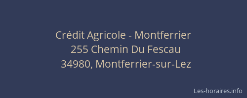 Crédit Agricole - Montferrier