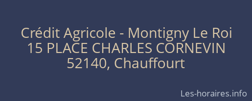 Crédit Agricole - Montigny Le Roi