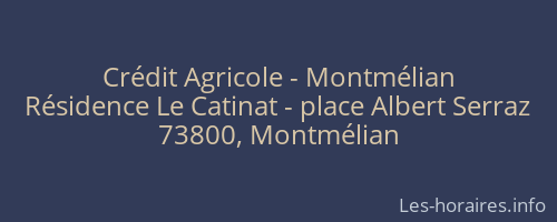 Crédit Agricole - Montmélian