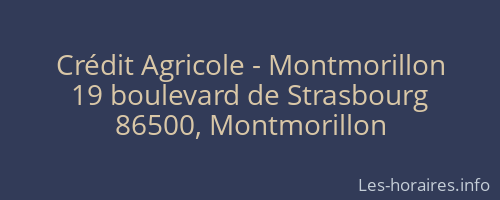 Crédit Agricole - Montmorillon