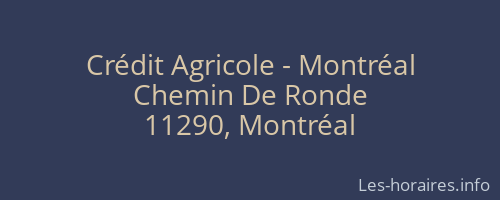 Crédit Agricole - Montréal