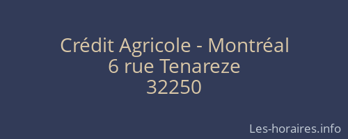Crédit Agricole - Montréal