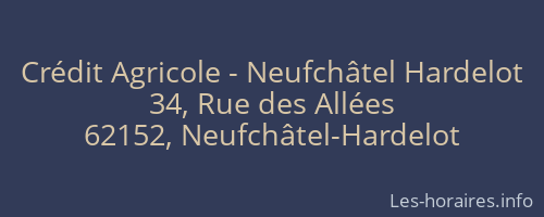 Crédit Agricole - Neufchâtel Hardelot