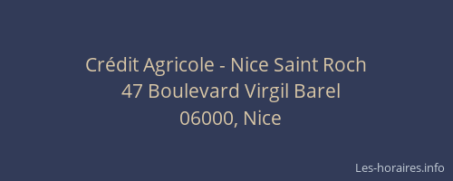 Crédit Agricole - Nice Saint Roch