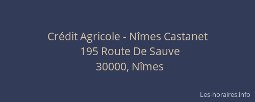 Crédit Agricole - Nîmes Castanet