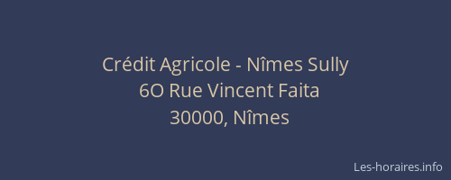 Crédit Agricole - Nîmes Sully