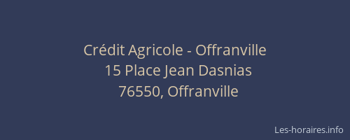 Crédit Agricole - Offranville