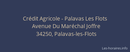 Crédit Agricole - Palavas Les Flots