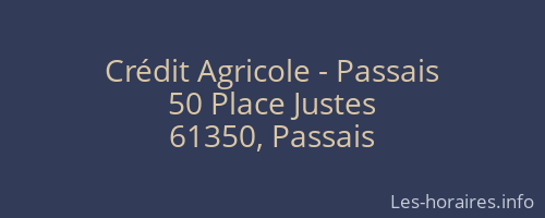 Crédit Agricole - Passais