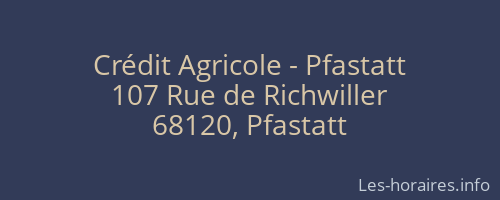 Crédit Agricole - Pfastatt