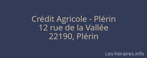 Crédit Agricole - Plérin