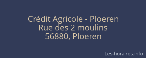 Crédit Agricole - Ploeren