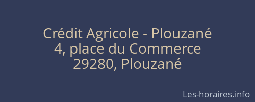 Crédit Agricole - Plouzané