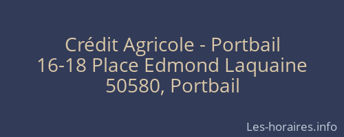 Crédit Agricole - Portbail