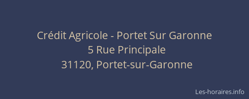 Crédit Agricole - Portet Sur Garonne