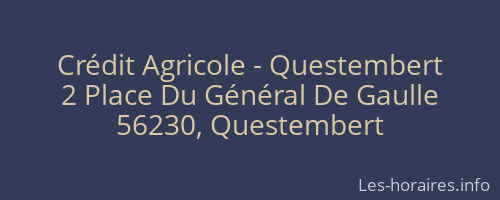 Crédit Agricole - Questembert