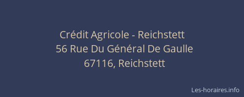 Crédit Agricole - Reichstett