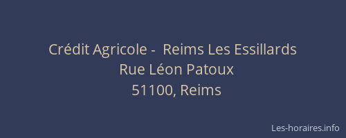 Crédit Agricole -  Reims Les Essillards