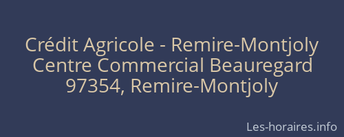 Crédit Agricole - Remire-Montjoly